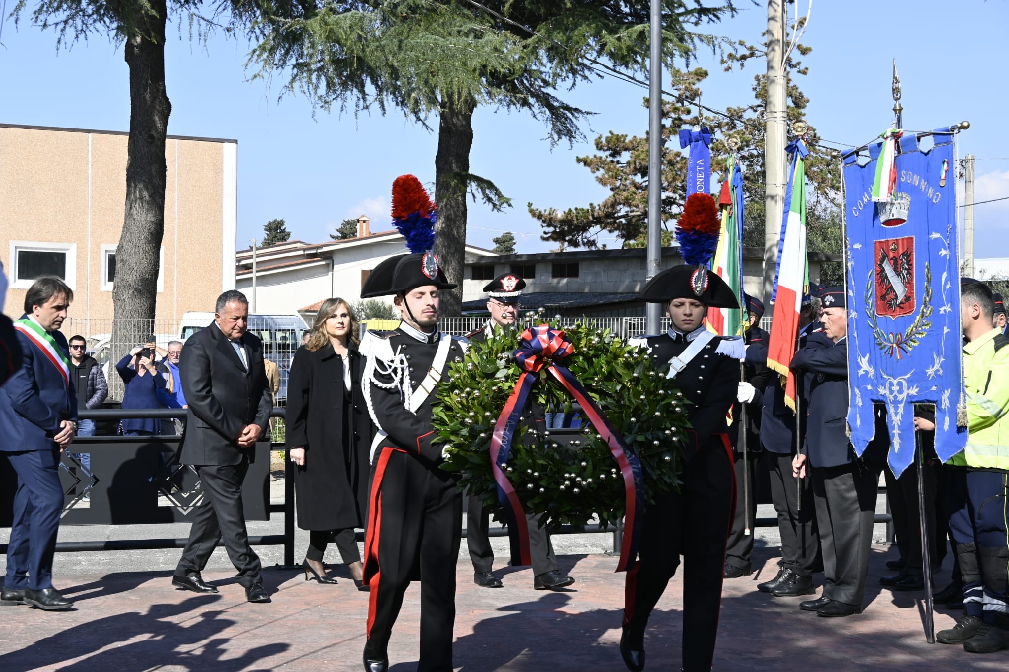 Commemorazione a Latina per il 4° anniversario dell’uccisone del C.re Sc. M.O.V.M. “Alla Memoria” Vittorio Iacovacci