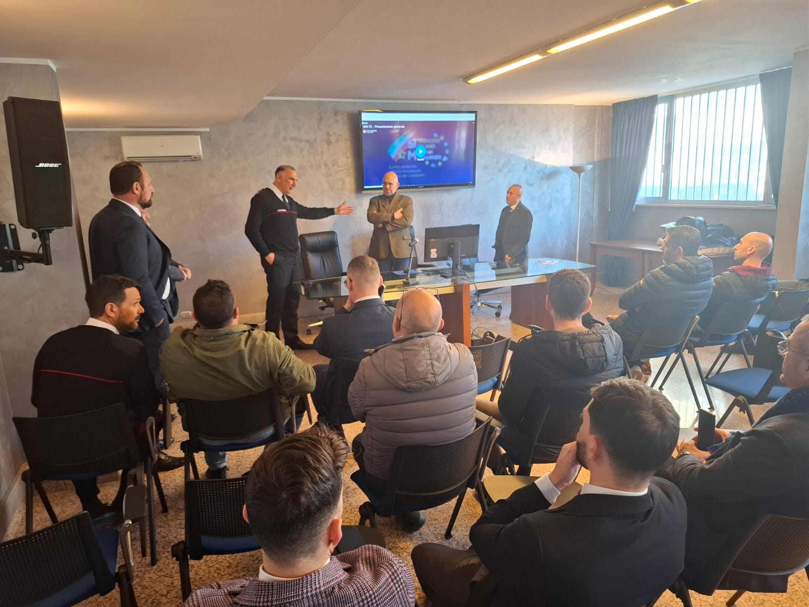 Assemblea del SIM Carabinieri al Comando per la Tutela Ambientale e la Sicurezza Energetica di Roma