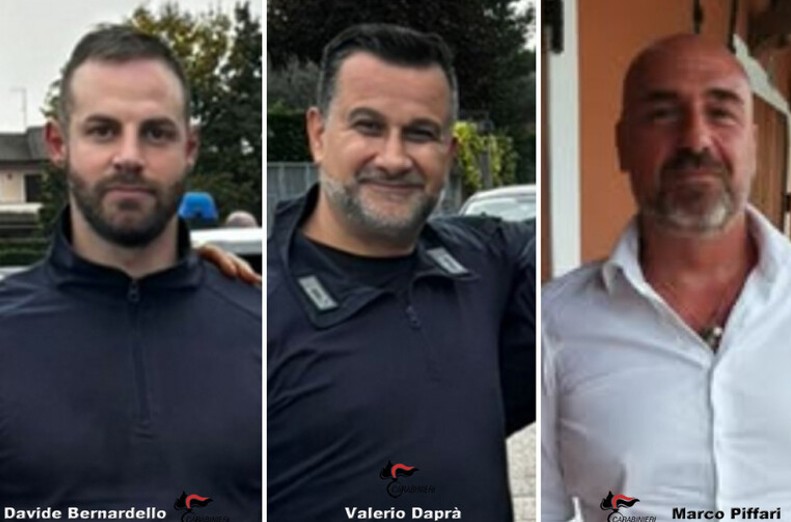 UN ANNO DALLA TRAGEDIA DI CASTEL D’AZZANO: IL SIM CARABINIERI RENDE OMAGGIO AL SOTTOTENENTE PIFFARI, AL MARESCIALLO DAPRÀ E ALL’APPUNTATO SCELTO BERNARDELLO