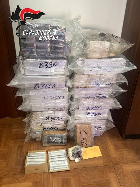 SIM CARABINIERI: «132 CHILI DI DROGA SEQUESTRATI A MODENA. GRANDE LAVORO DEI CARABINIERI, MA SERVONO STRUMENTI PIÙ INCISIVI»